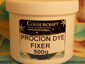 Dytek Procion Fibre Reactive MX Fabric Dye 500g Tub Fixer